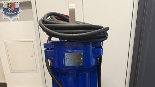 Ukradł pompę wartą ponad 15 tys. zł