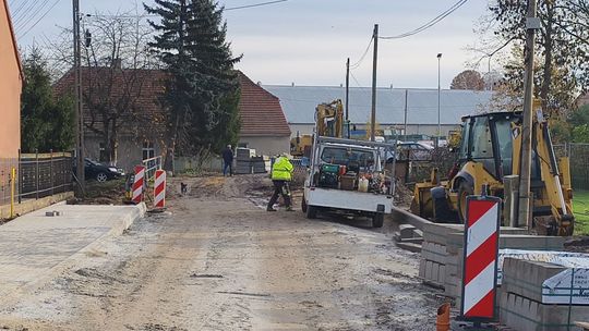 Ul. Tęczowa w remoncie. Droga w Ruszowicach zmieni się nie do poznania