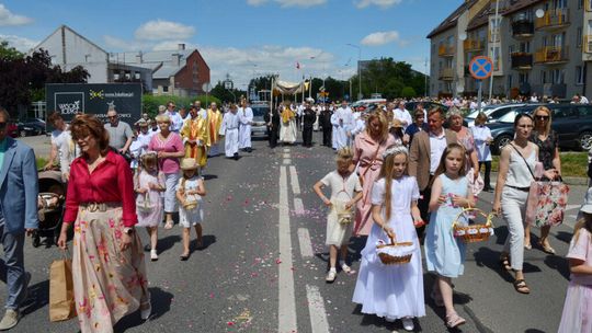 Uroczystość Bożego Ciała zgromadziła mieszkańców Polkowic