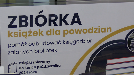 WIELKA ZBIÓRKA KSIĄŻEK DLA BIBLIOTEK, KTÓRE UCIERPIAŁY W POWODZI