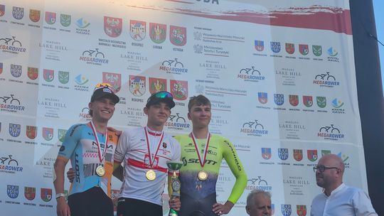 Wielki sukces kolarza TC Chrobry SCOTT Głogów. Medal dla Szymona Bębna