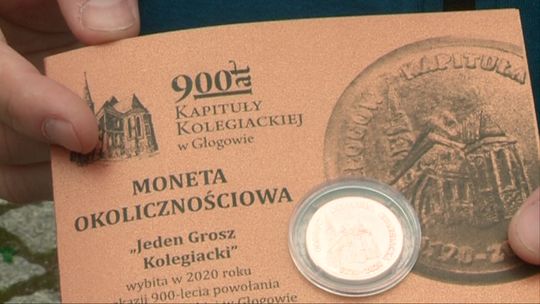 WYJĄTKOWY GROSZ. Moneta okolicznościowa z okazji 900-lecia Kapituły Kolegiackiej w Głogowie.