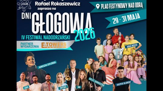 ZNAMY GWIAZDY TEGOROCZNYCH DNI GŁOGOWA
