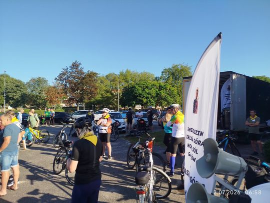 180 rowerzystów jedzie z Głogowa na Jasną Górę i do Krakowa