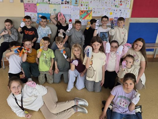 Dzieci z Polkowic ożywiły skarpetki po akcji społecznej