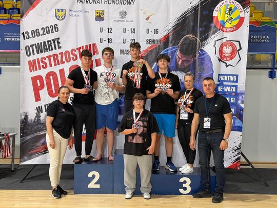 Głogowscy judocy z medalami Mistrzostw Polski Ju-Jitsu w Katowicach