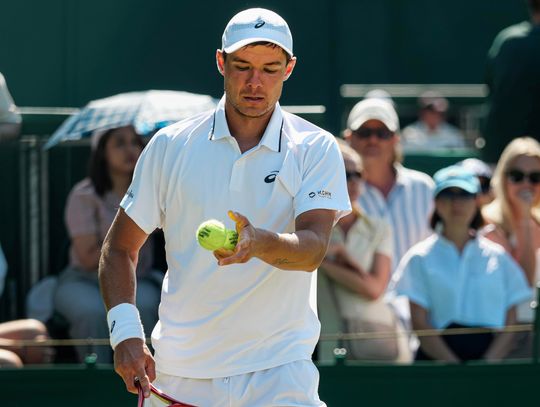 Kamil Majchrzak z logo KGHM na US Open! Polak już wygrał