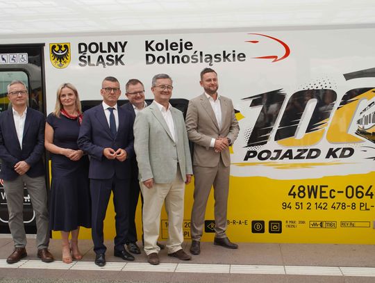 Koleje Dolnośląskie mają już 100 pociągów. Setny Elf dotarł na Dolny Śląsk