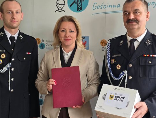 OSP Smardzów z dronem. Strażacy przeszli specjalne szkolenie