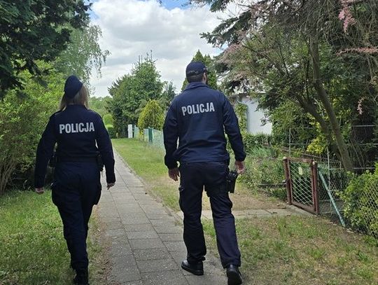 Policyjne działania na ogródkach działkowych w Polkowicach Policyjne działania na ogródkach działkowych w Polkowicach