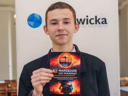 Polkowiczanin edukuje o zagrożeniach w sieci i sztucznej inteligencji