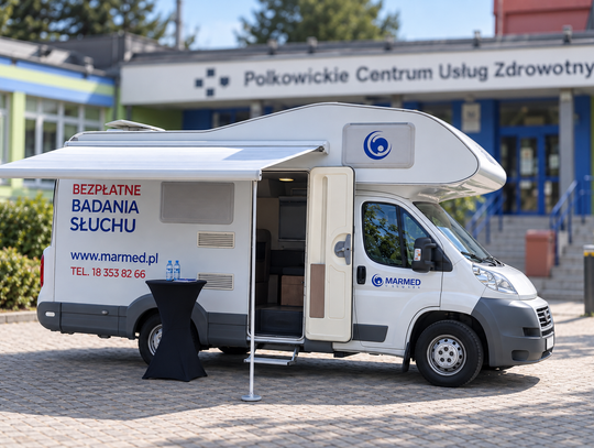 Słuchobus przyjedzie do Polkowic. Mieszkańcy zbadają słuch za darmo