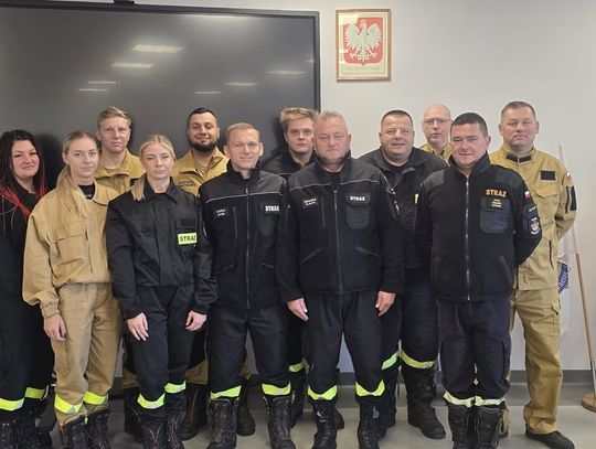 Strażacy OSP z powiatu wschowskiego szkolili się do dowodzenia akcjami