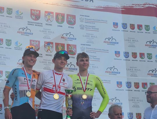 Wielki sukces kolarza TC Chrobry SCOTT Głogów. Medal dla Szymona Bębna
