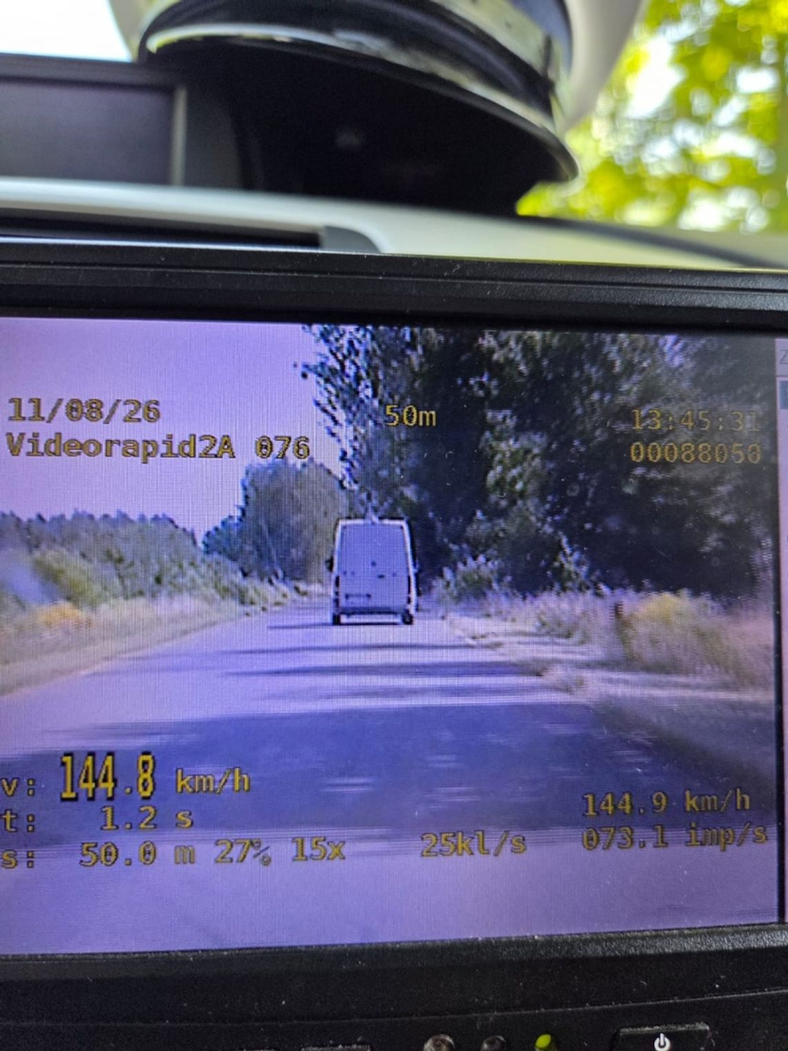 1500 zł mandatu i utrata prawa jazdy. Jechał 144 km/h 1500 zł mandatu i utrata prawa jazdy. Jechał 144 km/h
