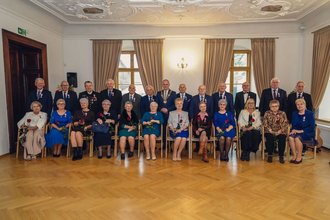 50 lat razem. Złote Gody w Pałacu w Suchej Górnej