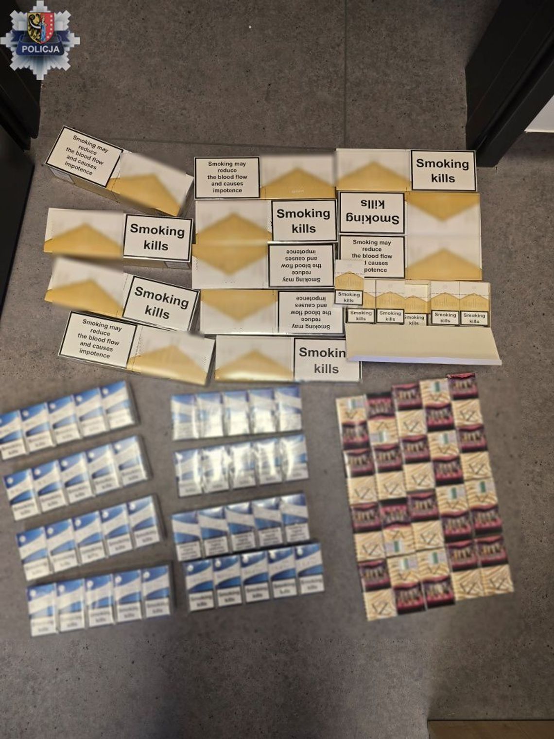 5800 papierosów bez akcyzy w mieszkaniu 5800 papierosów bez akcyzy w mieszkaniu