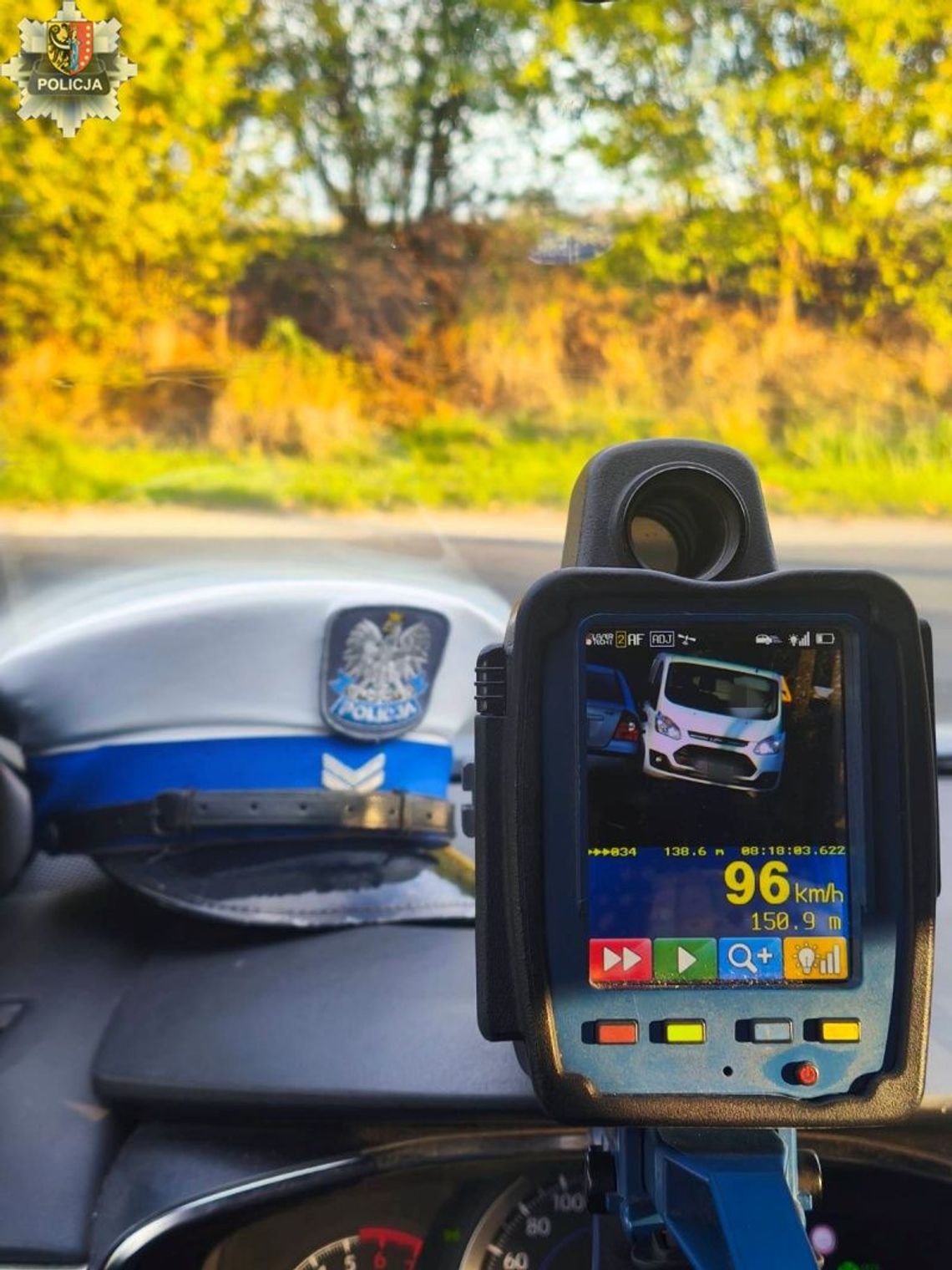 96 km/h na „czterdziestce”. Kierująca straciła prawo jazdy 96 km/h na „czterdziestce”. Kierująca straciła prawo jazdy
