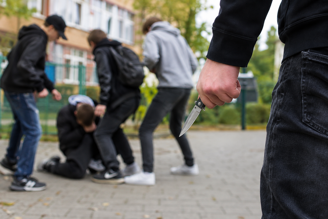 Atak w pobliżu szkoły w Głogowie. 16-latek został zraniony nożem! Atak w pobliżu szkoły w Głogowie. 16-latek został zraniony nożem!