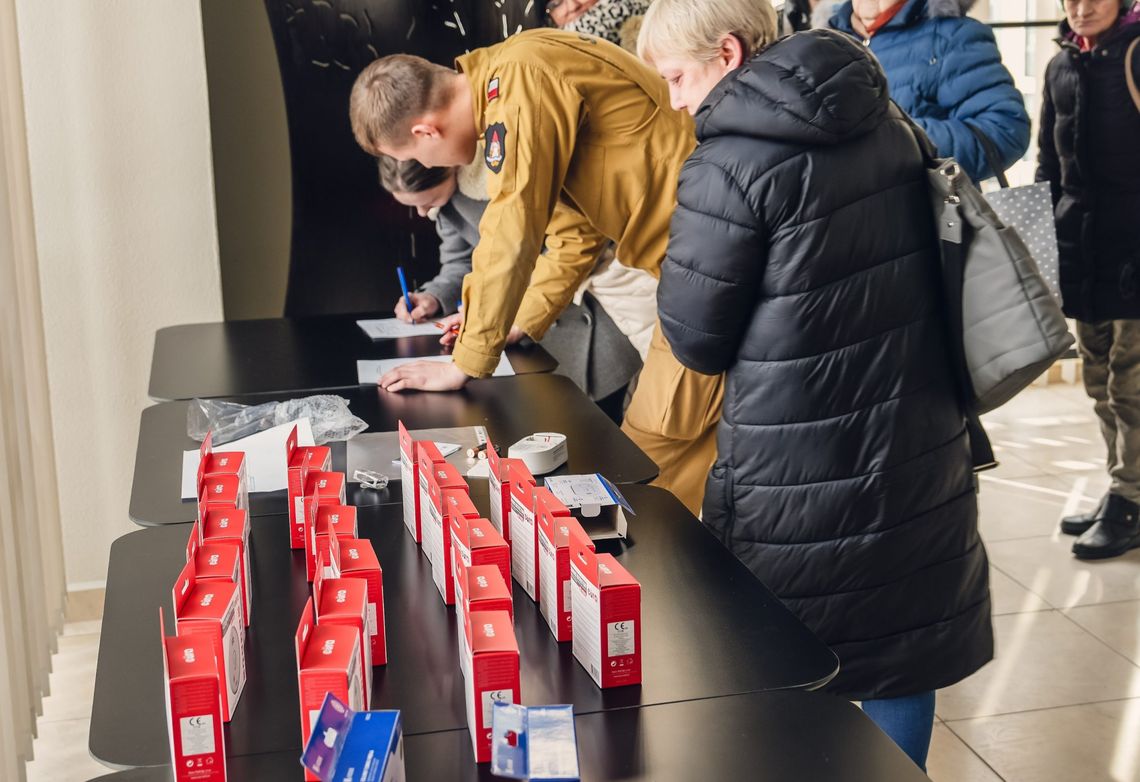 Bezpłatne czujki dla Polkowiczan. Akcja PSP