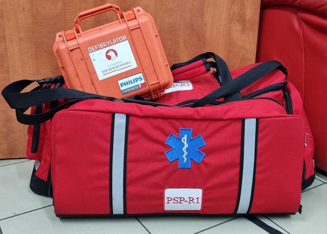 Bohaterska akcja w Chocianowie. Strażak uratował życie