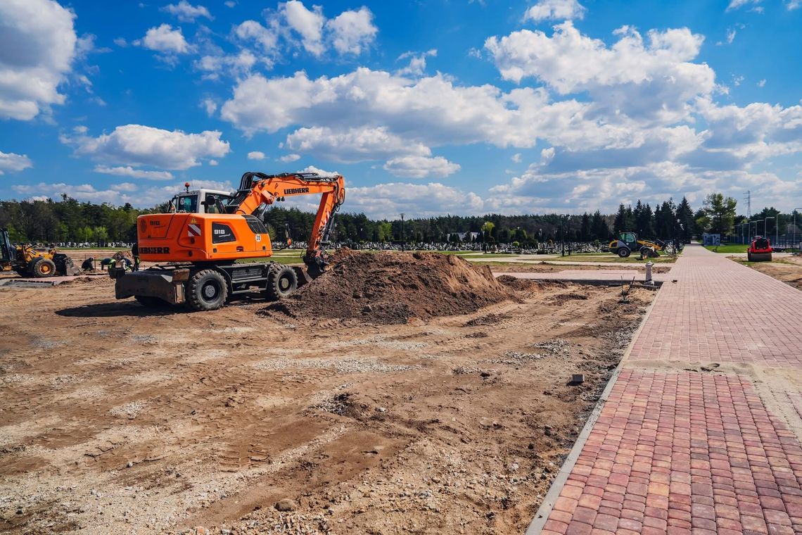 Cmentarz Komunalny w Polkowicach będzie większy