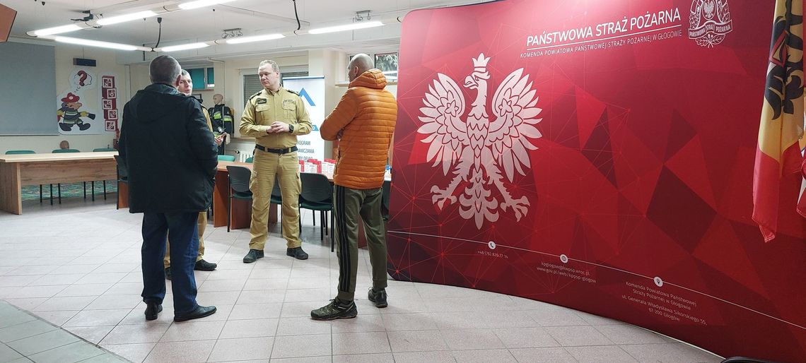 „Czadowa Straż” w Głogowie. Darmowe czujniki czadu i dymu