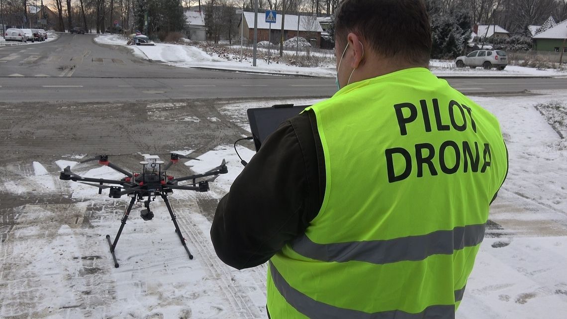 DRON NAD POLKOWICKIMI KOMINAMI