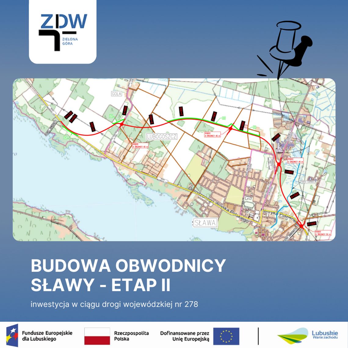 Drugi etap obwodnicy Sławy. Co już zrobiono i co przed nami?