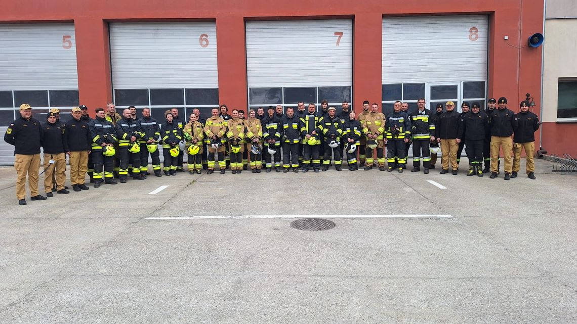 Egzamin strażaków OSP w Głogowie. Sprawdzian w akcji Egzamin strażaków OSP w Głogowie. Sprawdzian w akcji