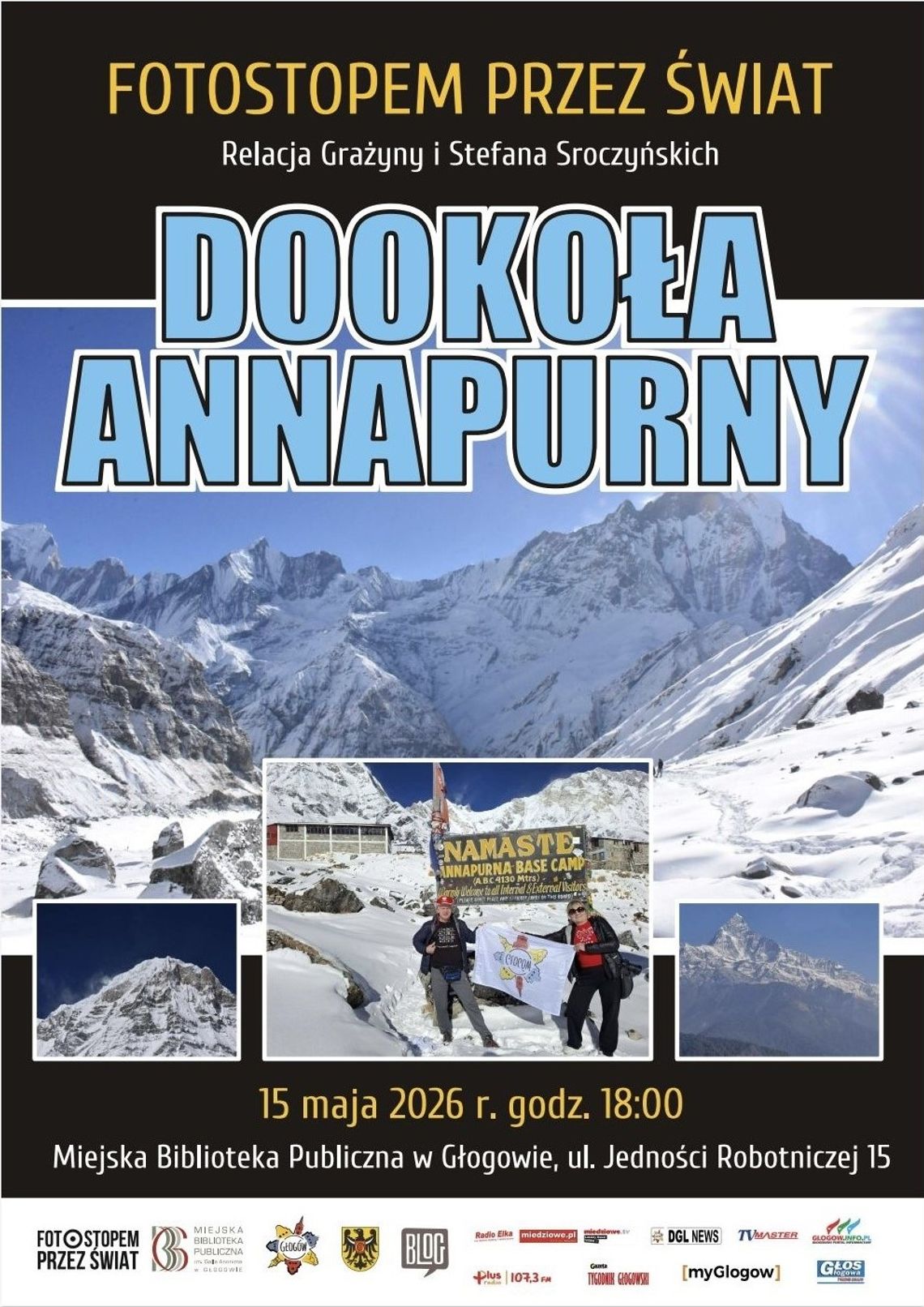 Fotostopem przez świat. Podróżnicy z Głogowa opowiedzą o Nepalu Fotostopem przez świat. Podróżnicy z Głogowa opowiedzą o Nepalu
