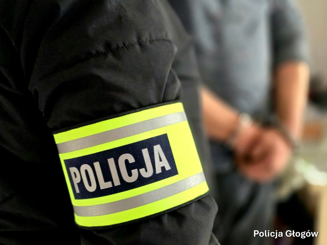 Głogów: Ukradł alkohol i groził śmiercią pracownikowi ochrony