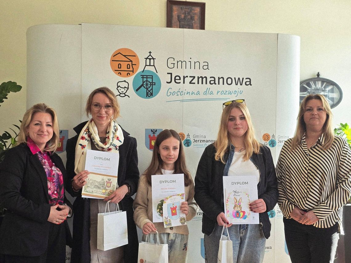 Gmina Jerzmanowa nagrodziła twórców świątecznych kartek