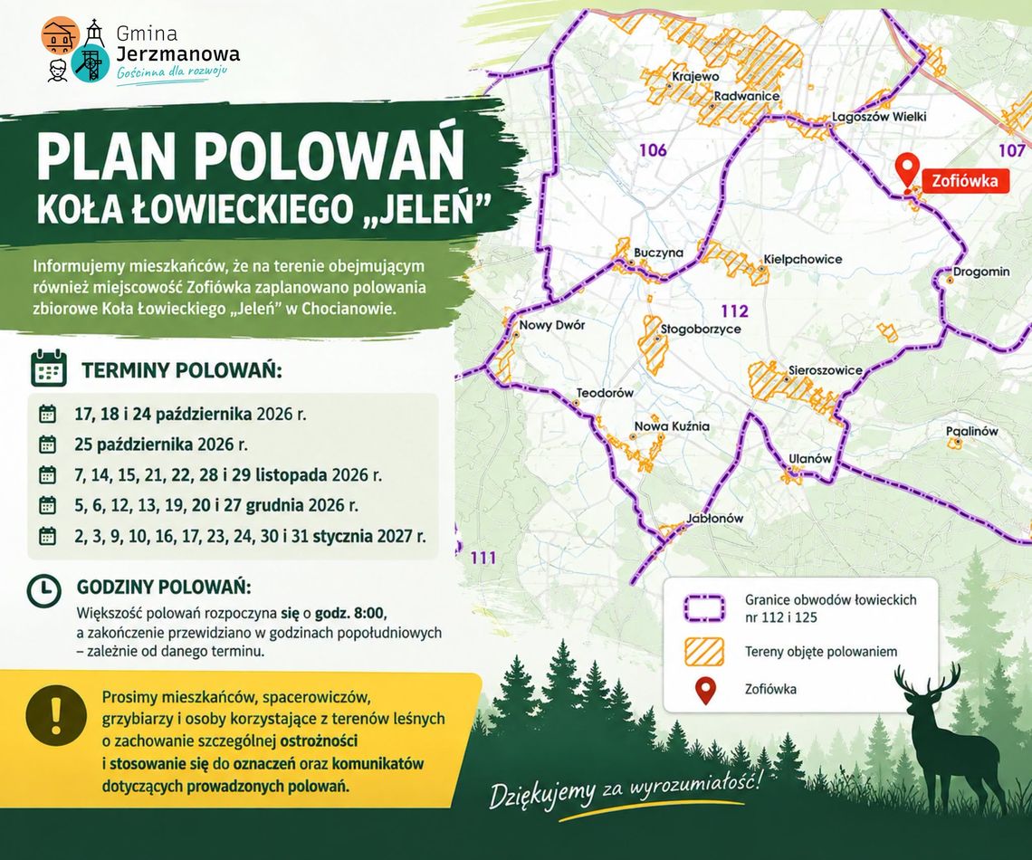 Grzybiarze i spacerowicze, uwaga! Oto terminy polowań zbiorowych Grzybiarze i spacerowicze, uwaga! Oto terminy polowań zbiorowych