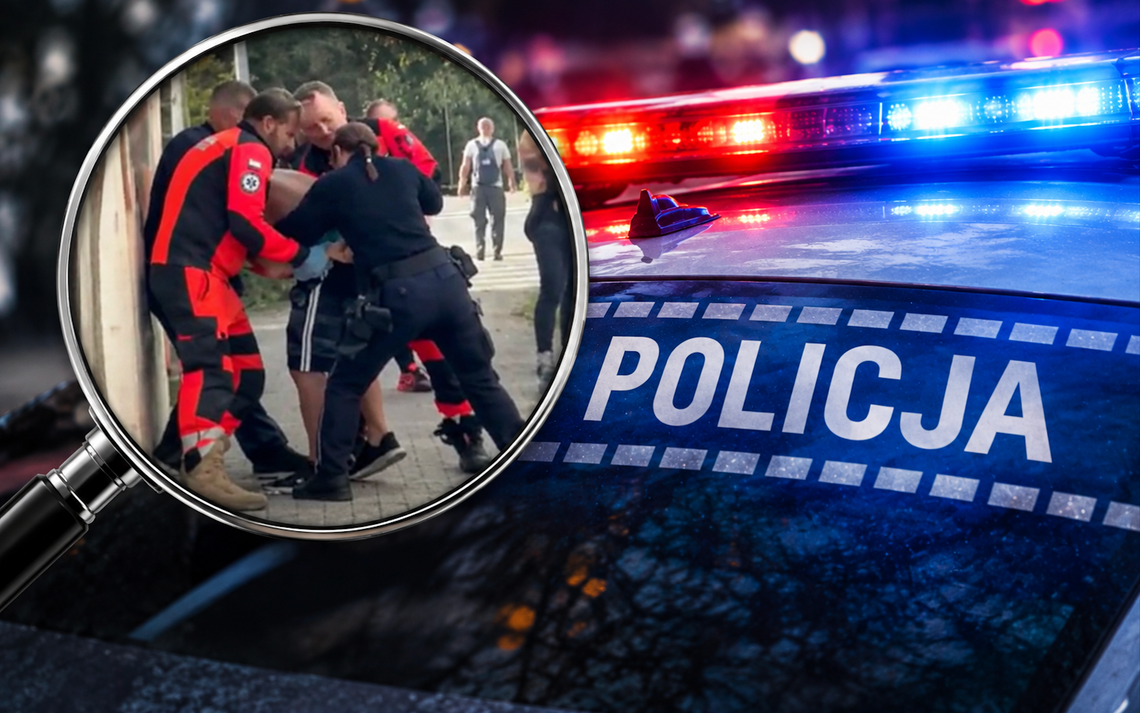 INTERWENCJA POLICJI W POLKOWICACH. NAGRANIE WYWOŁAŁO DYSKUSJĘ INTERWENCJA POLICJI W POLKOWICACH. NAGRANIE WYWOŁAŁO DYSKUSJĘ