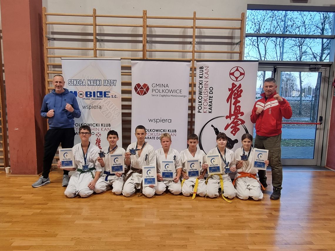 Karatecy z Polkowic błyszczą w Pucharze Polski