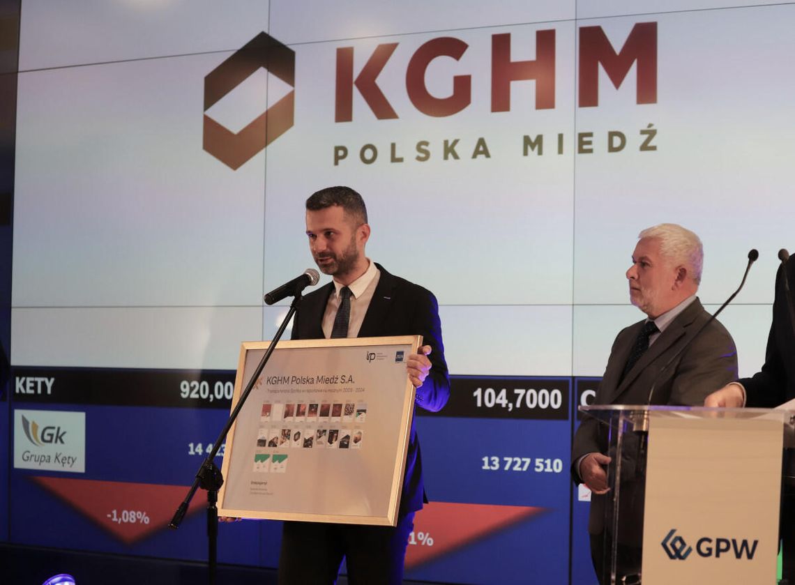 KGHM znów wśród liderów raportowania – 15. sukces z rzędu!