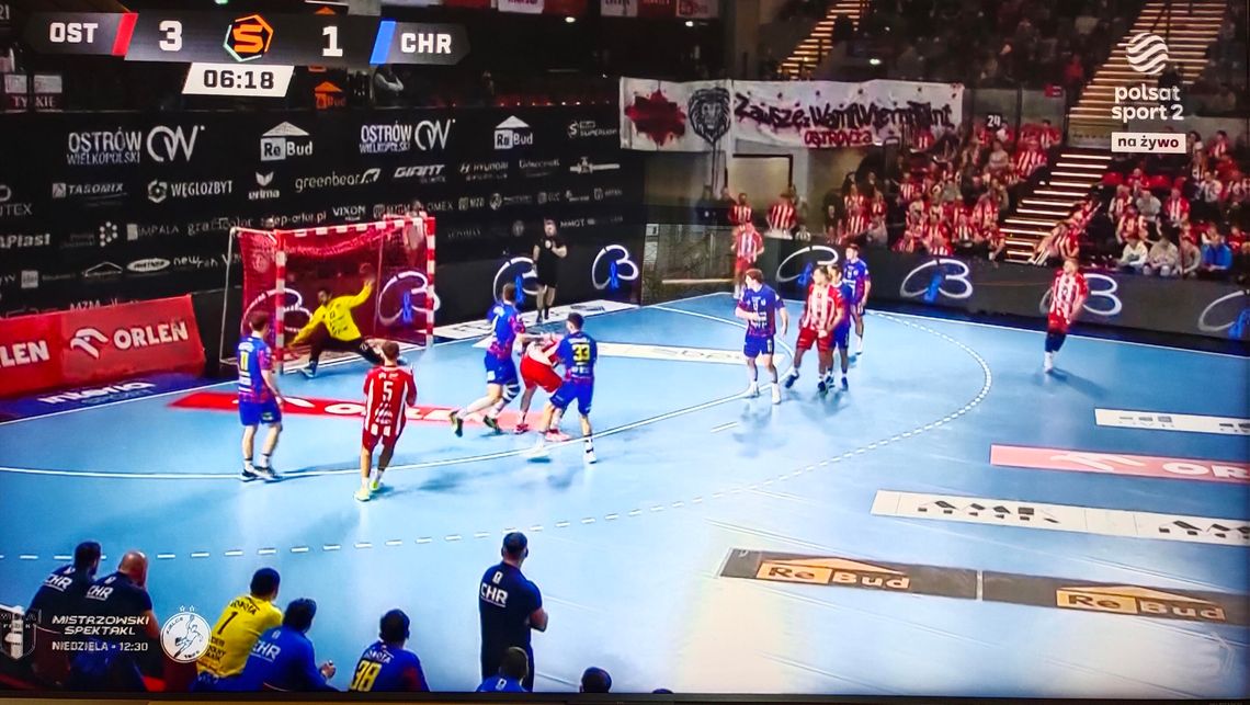 Kolejny mecz za podwójną stawkę 21.seria Orlen Superligi, Rebud Ostrvia - KGHM Chrobry