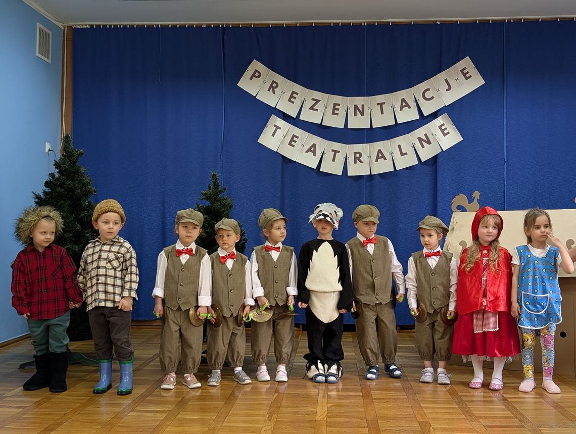 Kolorowo i radośnie. Teatralne prezentacje przedszkolaków