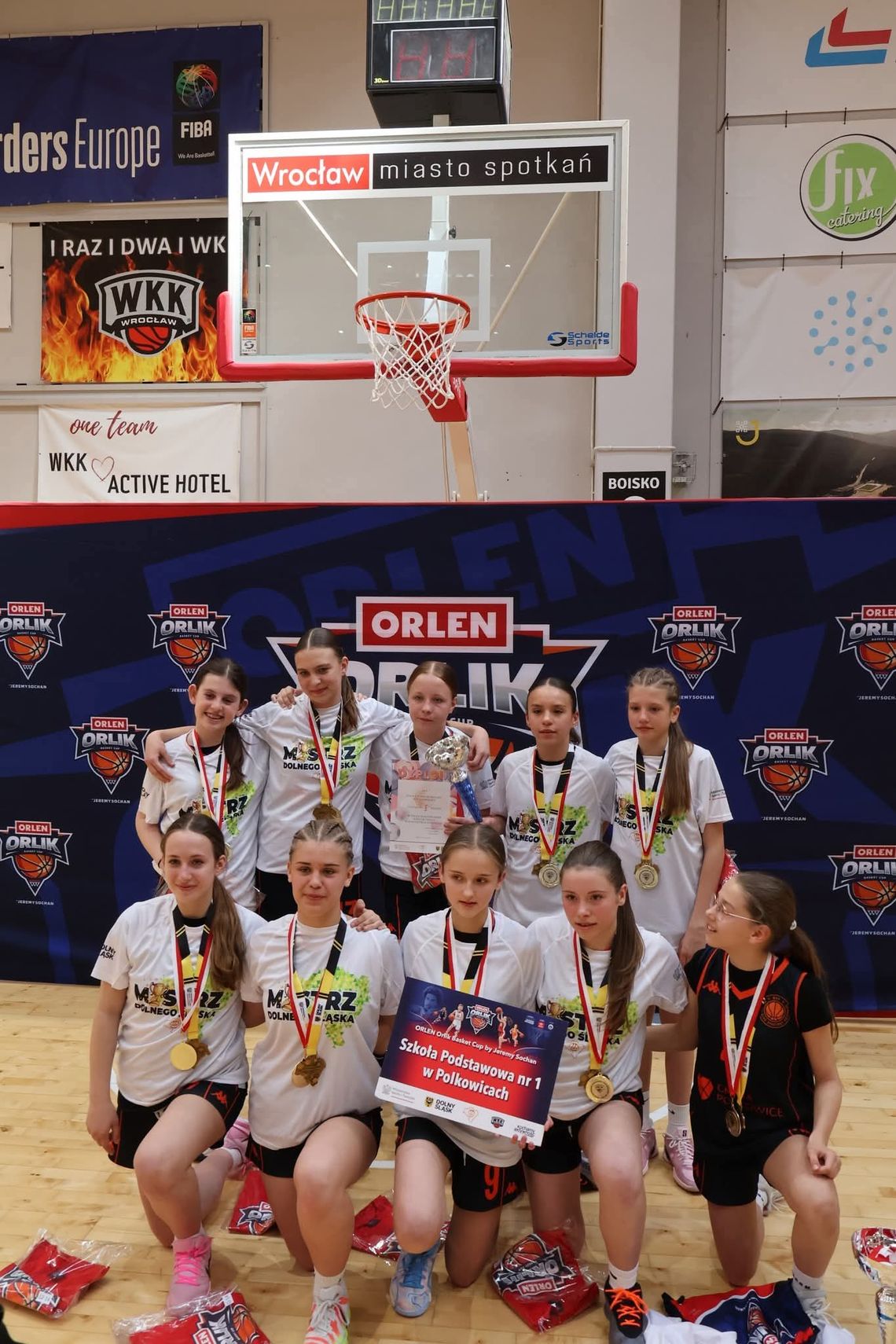 Koszykarki z Polkowic najlepsze na Dolnym Śląsku
