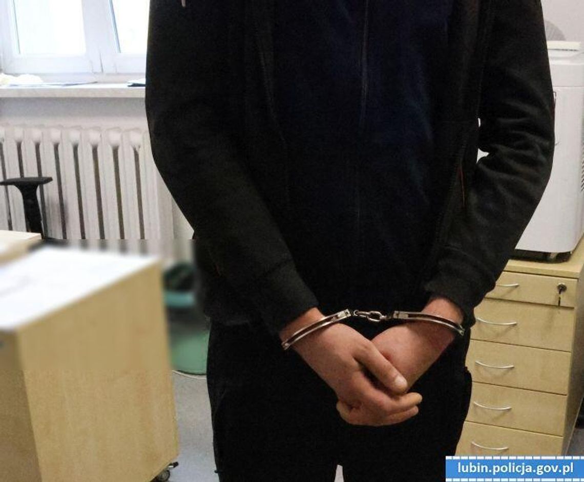 Kradł przewody do ładowania w Lubinie i Polkowicach Kradł przewody do ładowania w Lubinie i Polkowicach