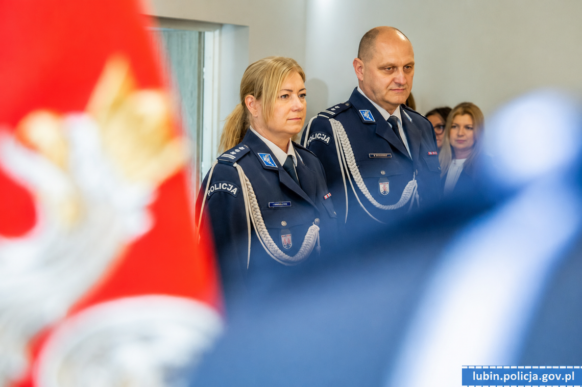 Lubińska policja ma nową komendant. Insp. Justyna Kowalczyk objęła dowodzenie jednostką Lubińska policja ma nową komendant. Insp. Justyna Kowalczyk objęła dowodzenie jednostką
