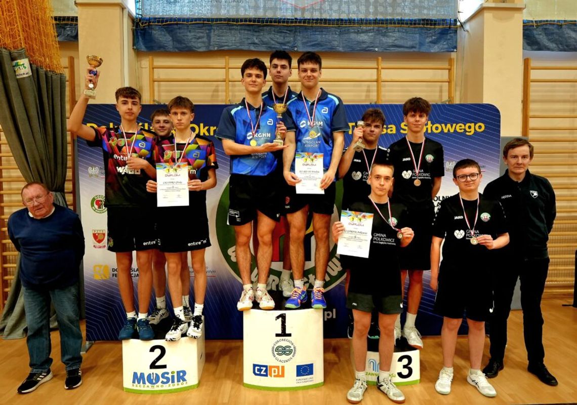 Medale tenisistów Górnika Polkowice na Dolnym Śląsku