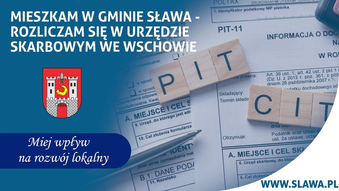Mieszkasz w Sławie? Sprawdź, gdzie trafia Twój podatek