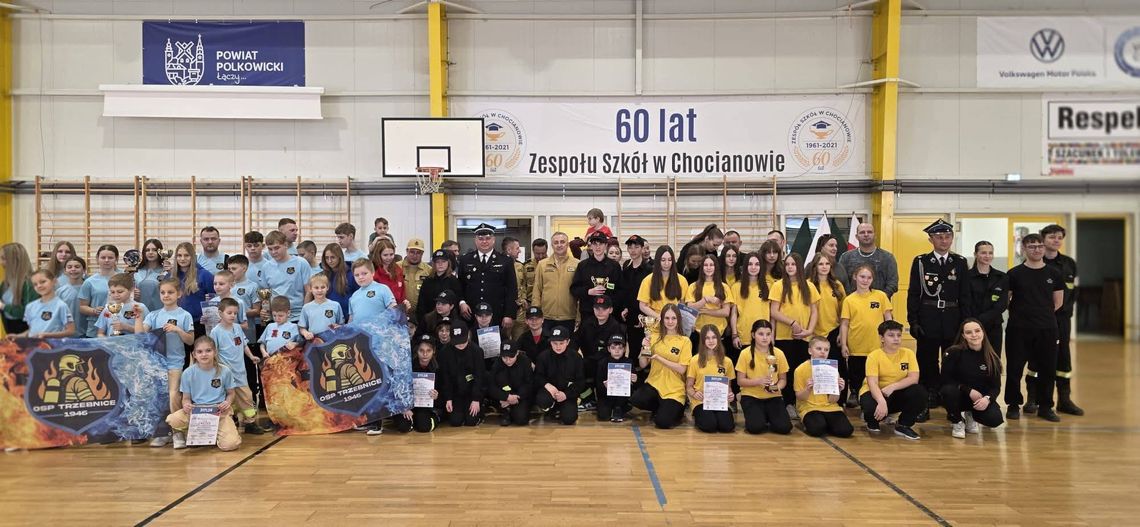 Młodzi strażacy rywalizowali w Chocianowie Młodzi strażacy rywalizowali w Chocianowie
