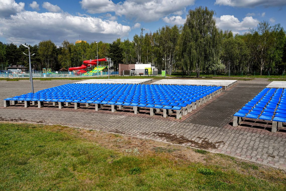 Modernizacja widowni w Polkowicach. Wymieniono ponad 800 miejsc