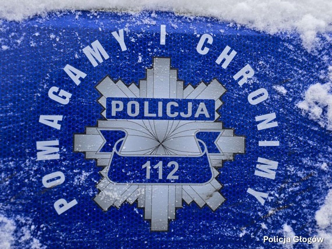 Mróz w regionie. Apel policji do mieszkańców Głogowa