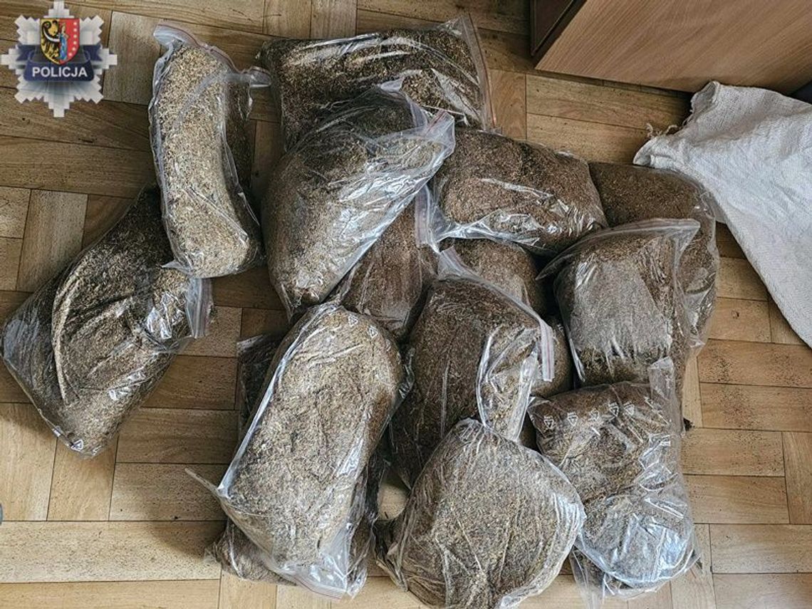 Nielegalny tytoń w Polkowicach. Akcja polkowickiej policji.