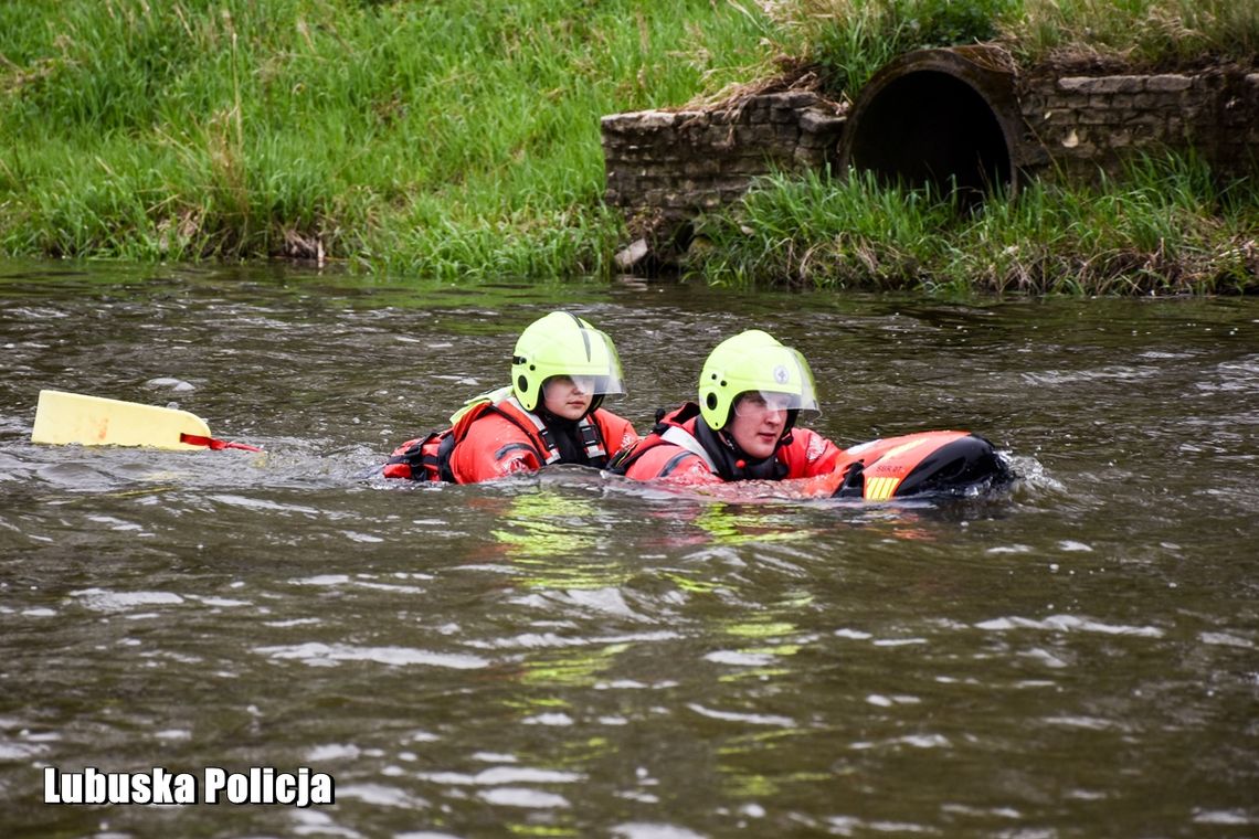 Nocne zaginięcie nad Baryczą. Służby ćwiczyły akcję ratunkową