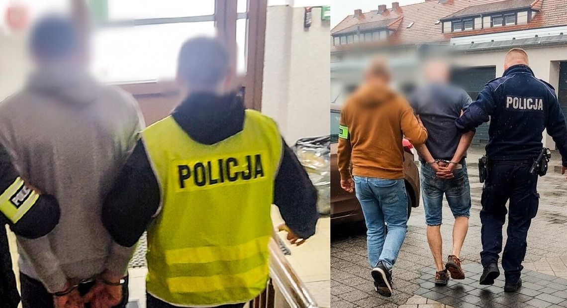 PIĘCIU ARESZTOWANYCH ZA WYMUSZENIE ROZBÓJNICZE NA POCZET DŁUGU PIĘCIU ARESZTOWANYCH ZA WYMUSZENIE ROZBÓJNICZE NA POCZET DŁUGU